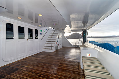 Ship boarding area