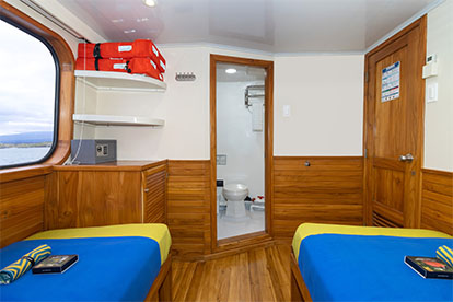 Deck twin bed