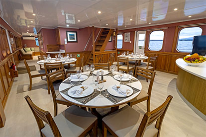 Dining area view