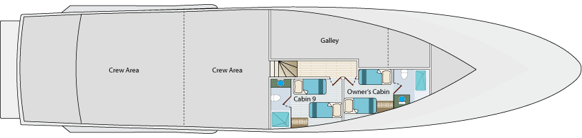 CALIPSO LOWER DECK