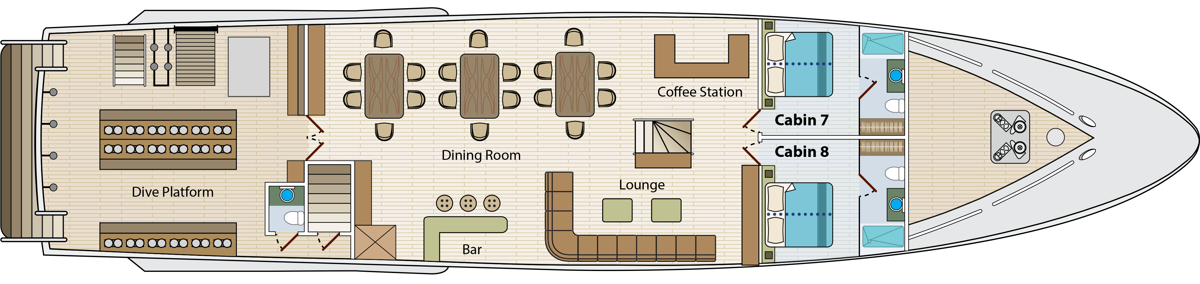 CALIPSO MAIN DECK