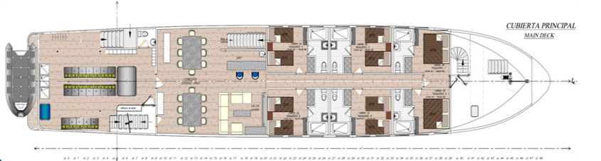 TIBURON EXPLORER MAIN DECK