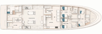 GALAXY DIVER III LOWER DECK