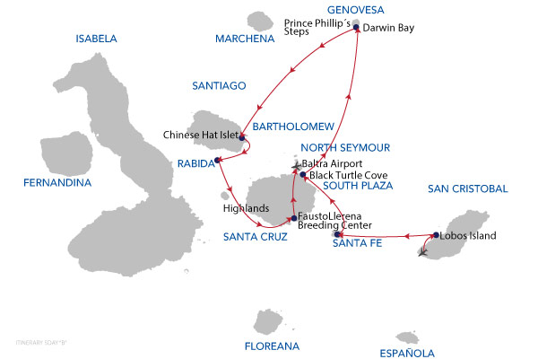 WILDLIFE DISCOVERY ROUTE B - 5 Days Cruise