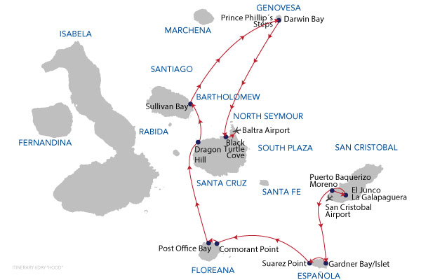 HOOD - 6 Days Cruise