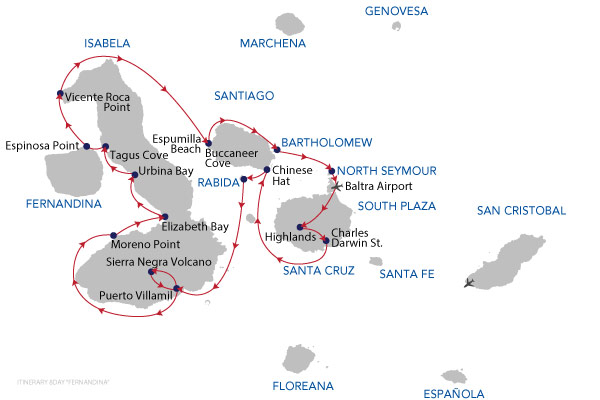FERNANDINA - 8 Days Cruise