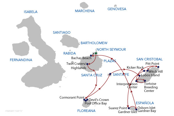 7D - 7 Days Cruise