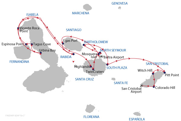 B+C - 8 Days Cruise