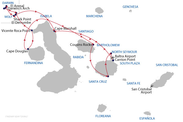 DIVING - 8 Days Cruise