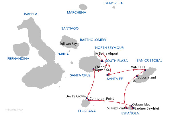 C5 D/J - 5 Days Cruise