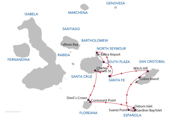 C6 - 6 Days Cruise