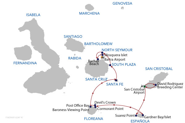 A - 6 Days Cruise