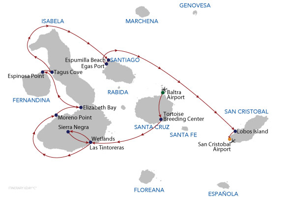 C - 6 Days Cruise