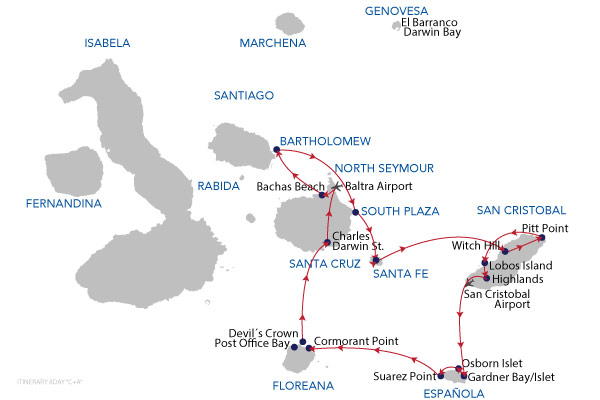 C+A - 8 Days Cruise