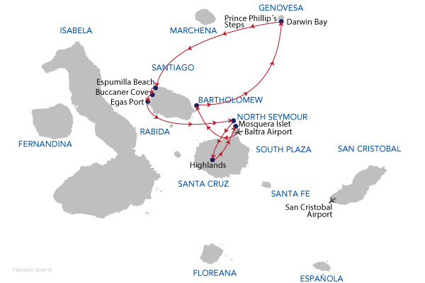 5B - 5 Days Cruise