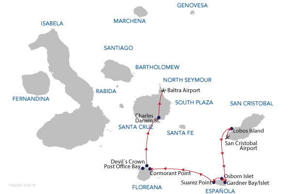 A - 4 Days Cruise