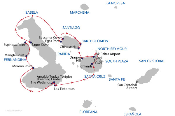 B - 8 Days Cruise