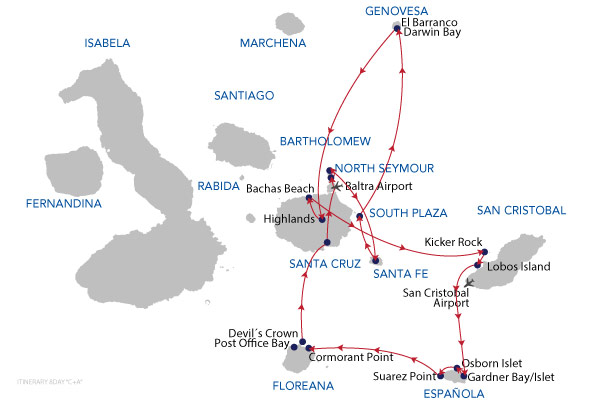 C+A - 8 Days Cruise