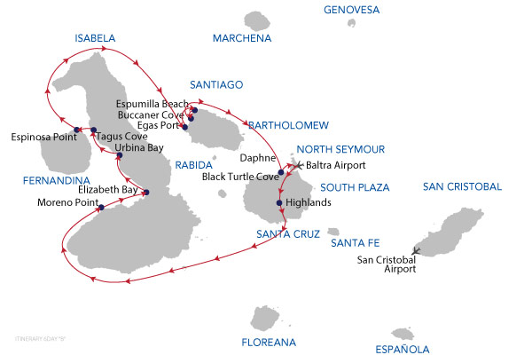 B - 6 Days Cruise