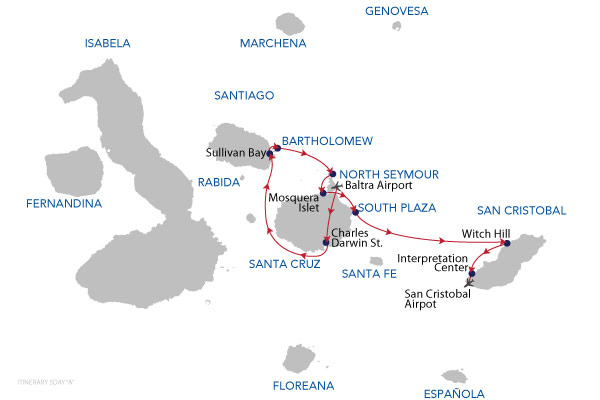 A - 5 Days Cruise