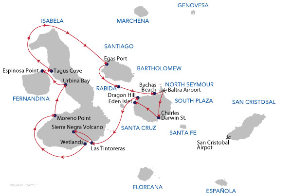 C - 7 Days Cruise