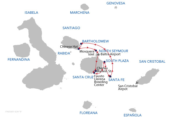 B - 4 Days Cruise