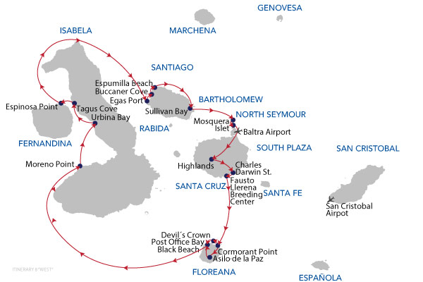 EAST - 8 Days Cruise