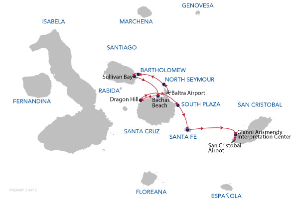 E - 5 Days Cruise