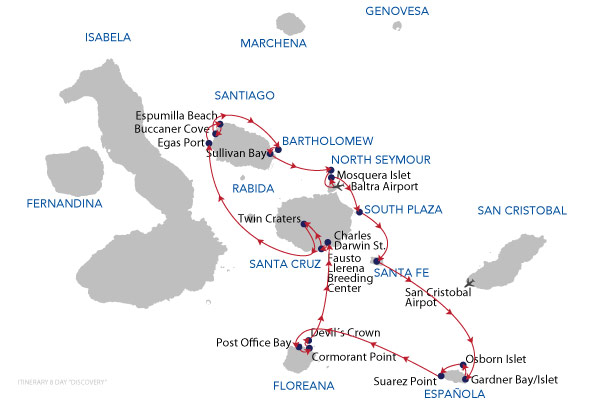DISCOVERY - 8 Days Cruise