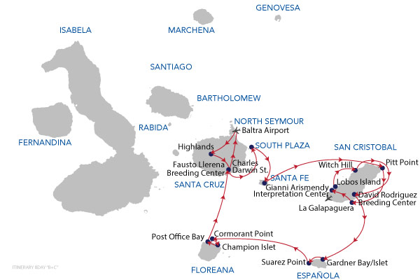 B+C - 8 Days Cruise